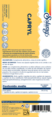 CAPRYL TM - 100 VEGCAPS