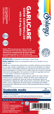 GARLICARE - 60 COMPRIMIDOS