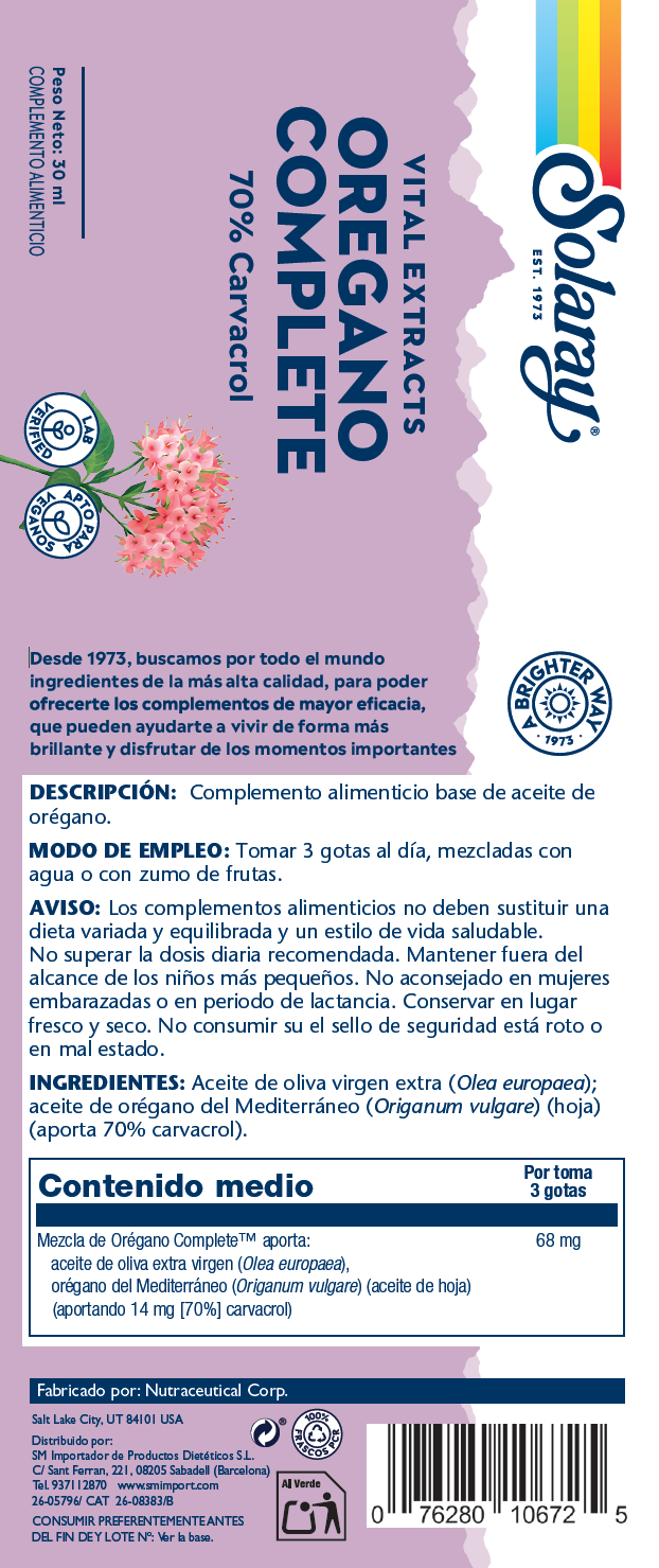 OREGANO COMPLETE - 30 ML