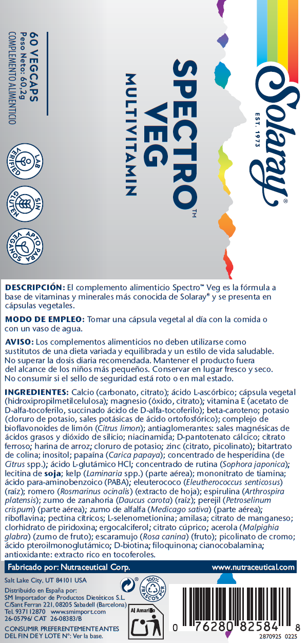SPECTRO MULTIVITAMIN - 60 & 180 VEGCAPS