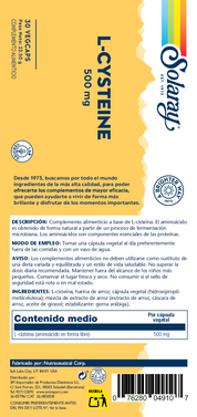 L-CYSTEINE - 30 VEGCAPS