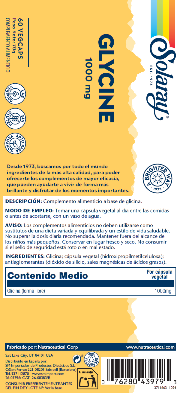 GLYCINE - 60 VEGCAPS