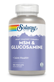 MSM & GLUCOSAMINE  - 180 VEGCAPS